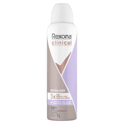 Desodorante Aerosol Rexona Clin Extra Dry 91g